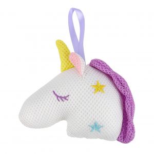 Licorne De Bain &Eacute;ponge De Maille Douche Balle Pour La Douche Et Le Bain En Maille Douce Mat&eacute;riel - Neuf