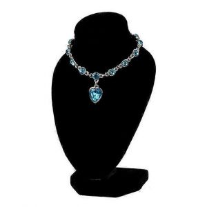 Nouveau Mannequin Noir Dcorer Collier Bijoux Prsentoir Support De Stand Show - Neuf