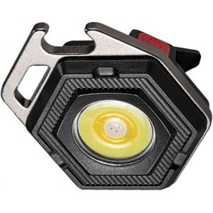 Lampe De Poche Porte-Clés Rechargeable Mini Lampe De Poche Led 3 Modes Lumineux Design Compact Portable Pour Camping Et Urgences - Neuf