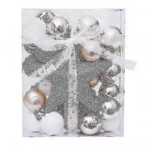 De f&ecirc;te de l'Arbre 3cm-30 Boule de No&euml;l &Eacute;toile Pendentif Set - Neuf