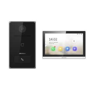 Kit de Visiophone IP Hikvision WiFi PoE IP65 - DS-KIS608-P - Neuf