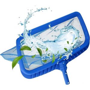 &Eacute;puisette Deluxe (50 x 40 x 34 cm) &Eacute;puisette &agrave; mailles fines, avec effet de profondeur, cadre en plastique extra robuste, pour accessoires de piscine - Neuf