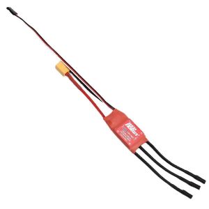 Contrôleur de vitesse électronique 30A 2-4S Brushless ESC 5V Bec Sortie pour avion RC - Neuf