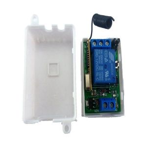 Relais RF monocanal 433M DC 12 V pour t&eacute;l&eacute;commande EV1527 PT2262 - Neuf