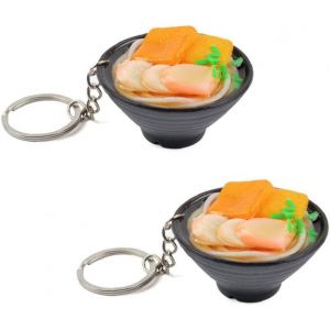 2 pcs 1/6 &eacute;chelle poup&eacute;e jouet alimentaire miniature d&eacute;taill&eacute;e, nourriture simul&eacute;e mignonne pour cuisine de poup&eacute;e et jeux d'imagination - Neuf