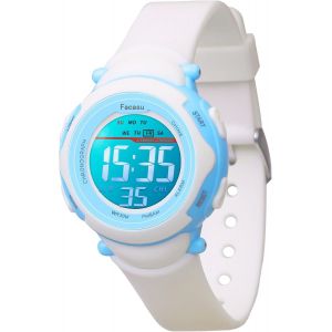 Bnhgc-Montre Digitale Enfants,Montre Filles Garçon,Montre Étanche Numérique Sport Et Colorée Lumière Avec Alarme Chronomètre Cadeaux Pour Enfants - Neuf