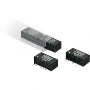 Tracopower - Convertisseur Cc/cc Pour Circuits Imprim&eacute;s Tmh 2412d Nbr. De Sorties: 2 X 24 V/dc 12 V/dc, -12 V/dc 80 Ma 2 - Neuf