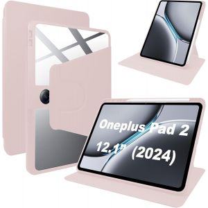 TIANYI-Cover pour Oneplus Pad 2 & Oppo Pad 3 Pro Coque Case avec Emplacement pour Stylo & Support pivotant Cuir PU + Acrylique Transparent Coque pour Oneplus Pad 2 & Oppo Pad 3 Pro 12.1" Case - Neuf