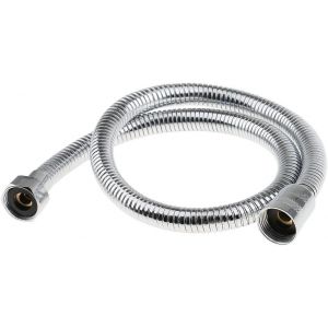 Ulteronixshop-70cm Flexible de Douche en Acier Inoxydable Tuyau de Douche Anti-Torsion Chrom&eacute; pour Remplacement ou Allongement Tuyau - Neuf