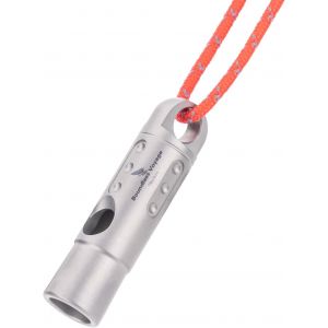 Sifflet De S&eacute;curit&eacute; D'urgence En Titane Avec Lani&egrave;re Pour Le Camping,La Randonn&eacute;e,Les Entra&icirc;neurs,L'entra&icirc;nement,Le Sport,Sifflet De Signalisation.[B2389] - Neuf