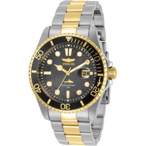 Pro Diver Montre Homme Mouvement &Agrave; Quartz En Acier Inoxydable - 43mm - Neuf