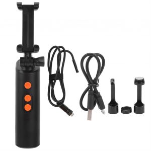 XYONG Endoscope d'inspection F280 1080P 8 mm a double objectif, boroscope WiFi 2 MP, etanche IP68 avec 9 LED, 3 m - Neuf
