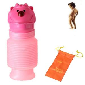 Urinoir D'urgence Portable Bran - Urinoir D'extérieur Rétractable Avec Sac Étanche Pour Les Voyages Et Les Enfants, Design Compact Et Étanche - Neuf