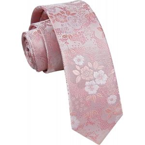 Meimie-Cravate Homme Silm 6cm Cravate Pour Hommes Mariage Business Fete Raye Plaid Paisley Soie Cravate - Neuf