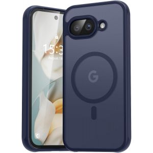 LORANKA-pour Google Pixel 9A Coque pour Magsafe, Coque de t&eacute;l&eacute;phone magn&eacute;tique pour Pixel 9A, Protection de cam&eacute;ra R&eacute;sistante aux chocs et aux rayures, Coque transparente de protection pour Google 9A - Neuf