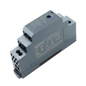 Alimentation pour Rail DIN sortie 5V DC 3A 15W (entr&eacute;e 200-240V AC 50/60 Hz) Transformateur 5V - Neuf