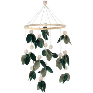 Mobile Pour B&eacute;b&eacute; Lit De B&eacute;b&eacute; D&eacute;coratif Lit De B&eacute;b&eacute; Mobile Pendentif Feuille Design Suspendu Mobile Pour B&eacute;b&eacute; - Neuf