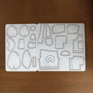 Pochoir De Courtepointe Flexible R&eacute;utilisable Planche &Agrave; Dessin Fait &Agrave; La Main Bricolage Artisanat Couture Accessoires Pour Sac Charme Pendentif 285 - Neuf