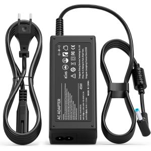 Chargeur HP 45W Ordinateur Portable PC pour HP Probook 430 440 450 470 Elitebook 840 850 250 255 G3 G4 G5 G6 G7 G8 Pavilion X360 Notebook 13 14 15 S&eacute;rie Adaptateur Alimentation 19.5V 2.31A - Neuf