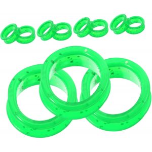 12pi&egrave;ces Anneaux Silicone Souple Pour Doigts Outils De Toilettage Pour Animaux Accessoires De Ciseaux De Toilettage Pour Chiens Inserts De Pouce Pour Coupe De Poils - Neuf