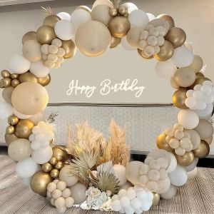 AYUHR-Kit Arche Ballon Vert, 152 Pièces Arche Ballon Anniversaire Vert et Or, Guirlande Ballons Vert Sauge Blancs Or pour Decoration Anniversaire Fille Garçon, Baby Shower, Mariage Décor, Gender Reve - Neuf