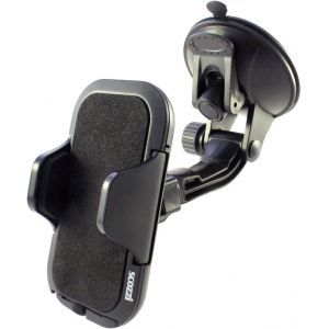 KALANKA-Support T&eacute;l&eacute;phone Voiture Pare-Brise Portable Smartphone Universel PE Compatible avec Samsung S24 S23 S22 S21 S20 A55 A54 A53 A25 pour iPhone 15 14 13 12 11 XR FE Plus Ultra Max Mini Lite Pro - Neuf