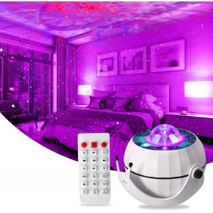 Hamiltion-Projecteur Ciel Étoilé Veilleuse,Projecteur Lumiere Escargot Pour Enfants Avec Nébuleuse,Minuterie Et Télécommande,Décoration Chambre Ado,Cadeaux Parfaits Pour Garçons Et Filles - Neuf