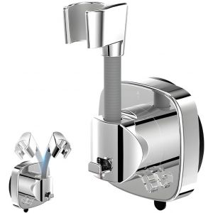 KGABERY-Accroche Support Pommeau De Douche,Support Douche Ventouse,Support De Douche Sans Perçage,Pour Douchette Ou Pommeau - Neuf