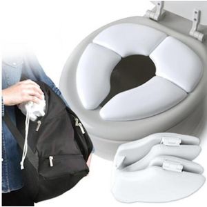 Si&egrave;ge De Toilette Portable Pour Enfants Avec Protection Anti-&Eacute;claboussures Amovible - Neuf
