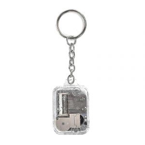 Bo&icirc;te &agrave; musique en argent DIY Play Set 18Tones Bo&icirc;tes &agrave; musique en m&eacute;tal m&eacute;canique pour enfant No&euml;l cadeaux Clockwork w - Neuf