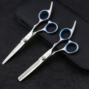 Ensemble De 7 Ciseaux De Coiffure Professionnels En Acier Inoxydable Avec 2 Pinces À Cheveux Et 1 Peigne - Neuf