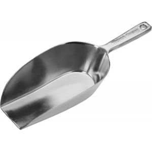 Eryi-Pelle À Pâtisserie/Pesage Et Remplissage, Capacité De Remplissage : 48 Ml (Environ 45 G De Farine), Aluminium, Hygia, Argentéé, 91112291, Argent - Neuf