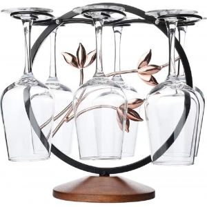 Porte-Bouteilles En Métal Autoportant Pour Verres À Vin, Cuisine, Bar, Décoration De Table - Neuf