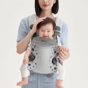 Psstg01 Porte-B&eacute;b&eacute; Argent&eacute; Snow Mountain &ndash; Porte-B&eacute;b&eacute; Ergonomique &Agrave; Dos &Agrave; Dos Pour Nouveau-N&eacute;s, Avec Appui Pour La Taille, Si&egrave;ge Et Coussin De Si&egrave;ge.Porteur Multifonctionnel En Style Kangourou Avec - Neuf