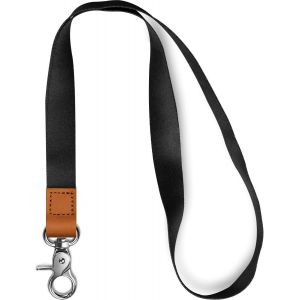 (Noir)De La Lanière,Noir Keychain Lanière Titulaire Avec Fermoir Métal,Cool Insigne De Longe Pour Les Hommes, Les Femmes,Long Cou Professeur De Longe Pour Les Clés De Voiture Tit - Neuf