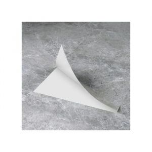 Lot 15 Dalles Sol PVC Auto-adh&eacute;sives 30x60cm Effet Marbre Gris - Rev&ecirc;tement Vinyle Imperm&eacute;able & Antid&eacute;rapant pour Cuisine SdB - Neuf