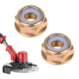 YEMAESRE-Écrou De Lame, M10X1,25 Filetage À Gauche Écrou De Lame Remplacement Des Écrous De Lame Débroussailleuse Trimmer Accessoires - Neuf