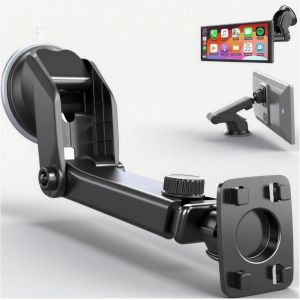 NouvelHorizonstore-Carplay Support &iquest;&iquest; ventouse flexible &iquest;&iquest; 360&iexcl;&atilde; pour pare-brise et tableau de bord pour &iquest;&iquest;cran Carplay 7"", 9"", 10,3 - Neuf