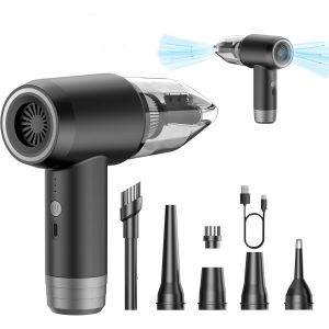 Aspirateur a Main 12 000 Pa Aspirateur Voiture Puissant 360 g Mini Aspirateur sans Fil Aspirateur de Voiture 18650 Aspirateur Voiture Puissant sans Fil Maison Voiture Bureau Table Canap&eacute; - Neuf