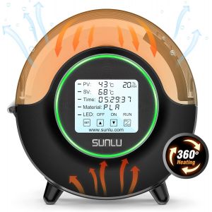 VornixorSarlshopFabricant Bo&icirc;te de S&eacute;chage pour Filament d'Imprimante 3D, Mise &agrave; Jour FilaDryer S2, Garder au Sec pendant l'Impression 3D, Chauffage &agrave; 360&deg;, Stockage de Filament, Noir - Neuf