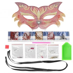 Peinture Diamant &Agrave; Faire Soi-M&ecirc;me,Motif Tigre,Strass,Pour D&eacute;guisement De Fille,Aa402 - Neuf