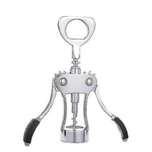 Ouvre-vin Aile en alliage de zinc Premium Ouvre-bouteille en tire-bouchon avec ouvre-bouteilles multifonctionnel - Neuf