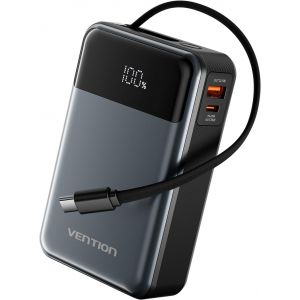 lbgwp60-Batterie Externe 65W 20000Mah, Charge Rapide Usb-C Pd Avec Écran Led Numérique, Chargeur Portable Pour Pc Portable, Macbook, Ipad, Iphone 16/15/14, Samsung Galaxy S25/S24/S23 - Neuf