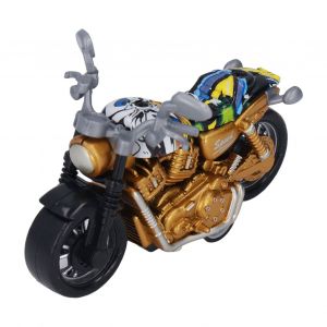 Mini Moto En Alliage, Modele Haute Simulation, Favorise La Coordination, Jouet Pour Enfants, Couleur Or - Neuf