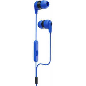 KAL-Ink'D+ Écouteurs Intra-Auriculaires Filaires, Microphone, Compatibles Appareils Bluetooth + Ordinateurs -Bleu - Neuf