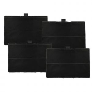 vhbw 4x Filtres &agrave; charbon actif remplacement pour Constructa AS-AZKF900, M410761 pour hotte aspirante - 31,5 x 21,5 x 2,3 cm - Neuf