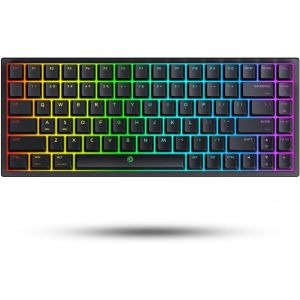 Gramr V2 Te Clavier m&eacute;canique 84 Touches Commutateur Marron r&eacute;tro&eacute;clair&eacute; RGB pour Le Gaming TKL 75% c&acirc;ble USB US Layout - Neuf