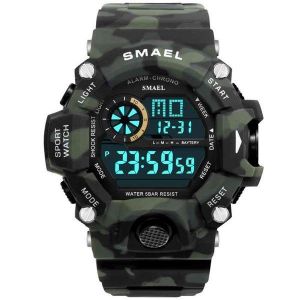 Montre De Sport Militaire Num&eacute;rique Pour Homme Avec Date Automatique Et R&eacute;sistance &Agrave; L'eau - Neuf