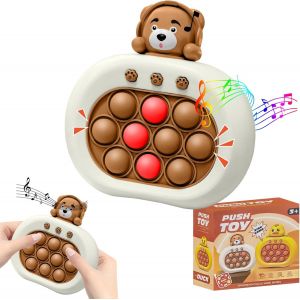 KAL-Quick Push Game, Pop Électronique, Jouets Ludiques Pop, Jouet Anti-Stress , Jouet Sensoriel Anti-Anxiété Autisme Pour Garçons, Filles, Enfants Et Adolescents - Neuf
