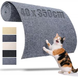 Griffoir Chat Canap&eacute; 120x30 Cm Protection Canape Chat Auto-Adh&eacute;sif Blanc Pour Diy Planches &Agrave; Griffer Canap&eacute; Griffoir Meubles Murs - Neuf